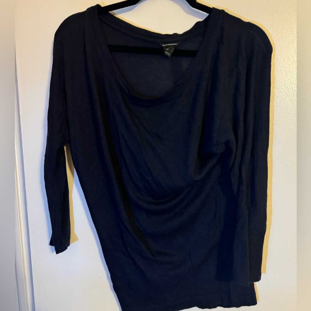 Black Club Monaco blouse
